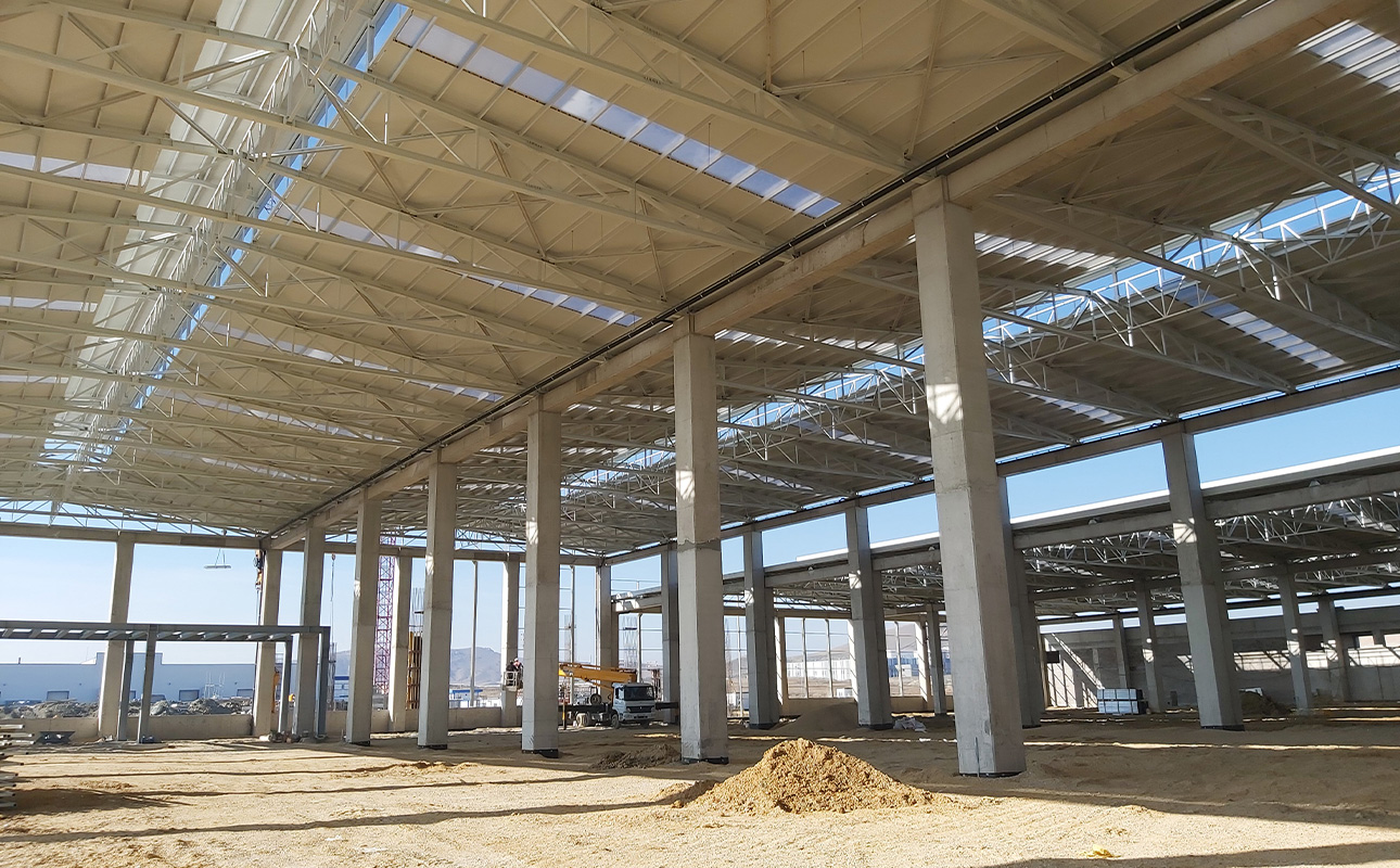 Petlas ÖTL Kaplama Fabrika İnşaatı Ankara Sifonik Sistem Taahhüt